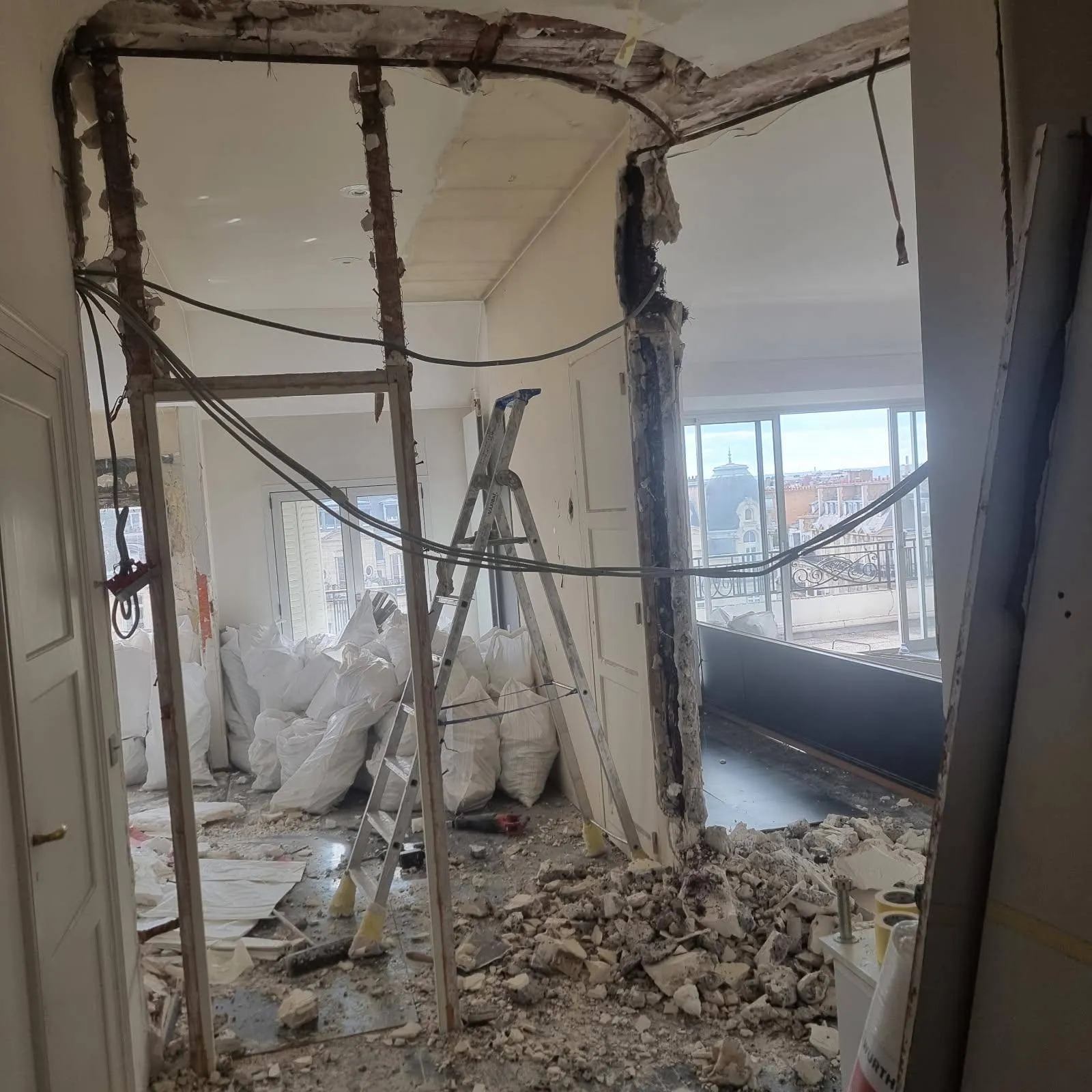 Rénovation d'appartement (en cours de rénovation)